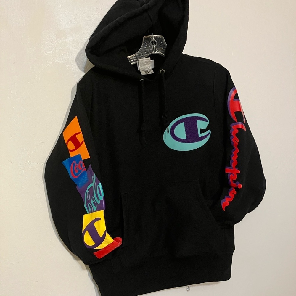 Coca Cola Champion X It’s The Real Thing heavyweight cotton hoodie Small